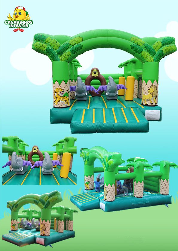 Insuflável Selva Canarinhos Infantis