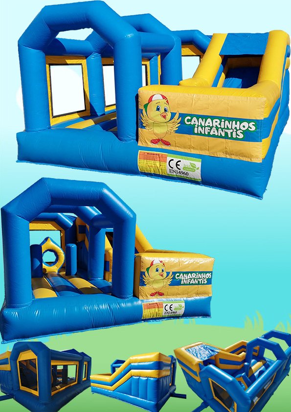 Insuflável Temas Canarinhos Infantis